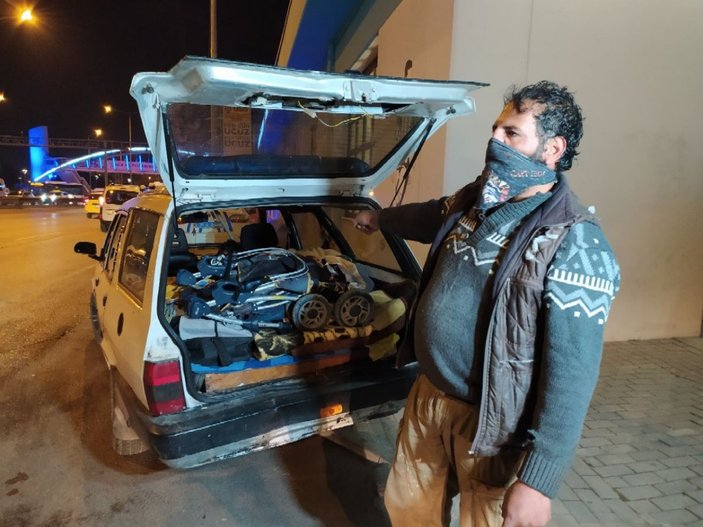Bursa'da yasakları çiğneyen sürücüye ceza kesildi