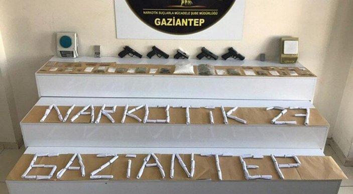 Gaziantep'te uyuşturucu operasyonu: 49 gözaltı
