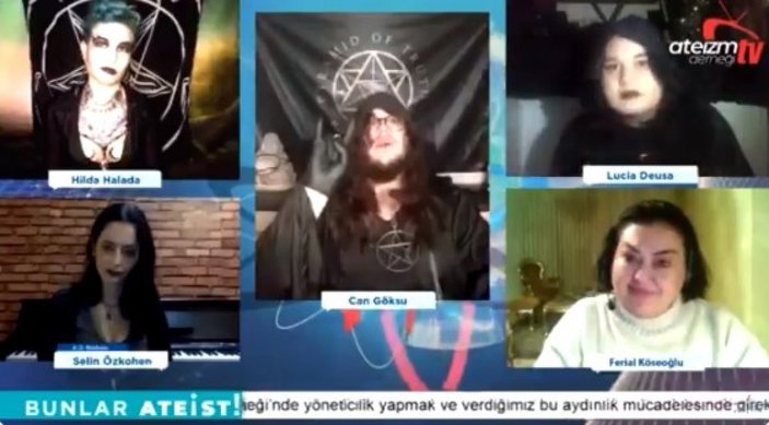 Ateizm TV'nin satanist konukları