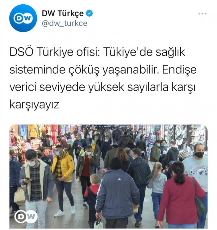 DSÖ, DW'nin çarpıtma haberi üzerine açıklama metni yayınladı