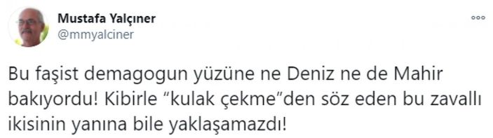 Doğu Perinçek'in kendi belgeselinde verdiği demeçlere Erkan Baş, tepki gösterdi