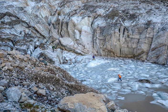 Türkiye'nin en büyük vadi buzulu Uludoruk incelenecek