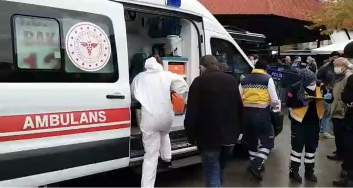 Bartın'da karantinada olması gerekirken pazar yeri girişinde yakalandı