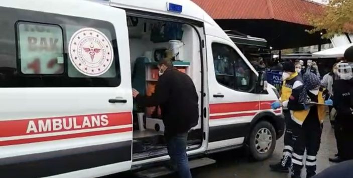 Bartın'da karantinada olması gerekirken pazar yeri girişinde yakalandı