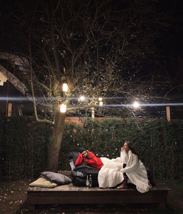 Eda Taşpınar, doğaya kaçtı