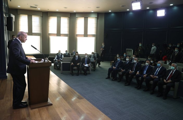 Cumhurbaşkanı Erdoğan, Azerbaycan ziyareti öncesi konuştu