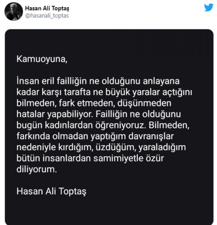 Hasan Ali Toptaş kimdir, kaç yaşında? Hasan Ali Toptaş'ın mesleği nedir?