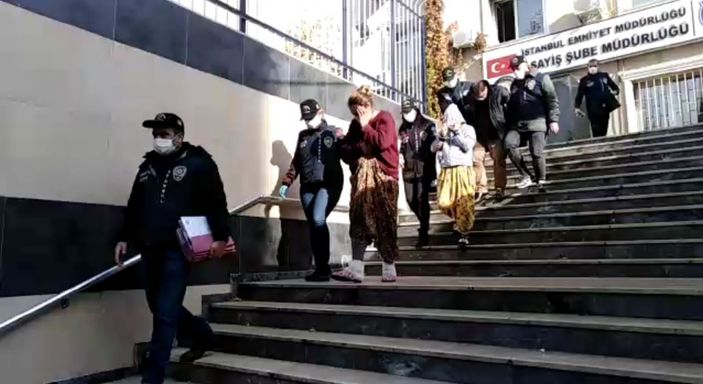 d İstanbul'da hırsızlık çetesinden milyonluk vurgun