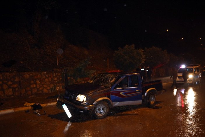 Tokat'ta kısıtlamayı ihlal edip alkollü kaza yapan sürücüye ceza