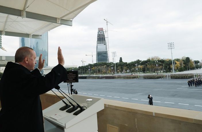 Cumhurbaşkanı Erdoğan: Azerbaycan'da mücadele bitmedi