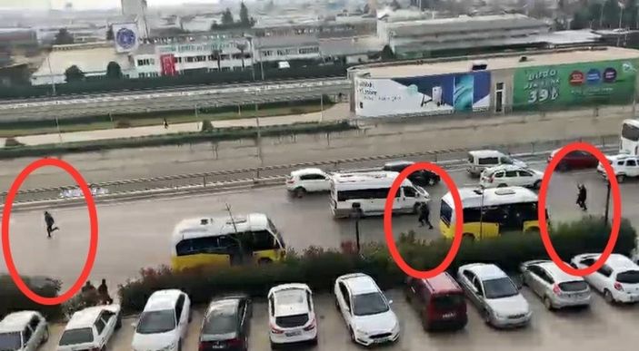 Bursa’da film sahnelerini aratmayan hırsızlık kovalamacası