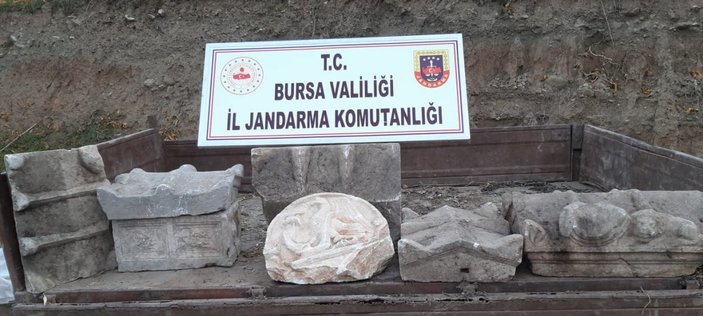 Bursa'da tarihi eser operasyonu: 1 gözaltı