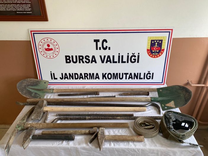 Bursa'da tarihi eser operasyonu: 1 gözaltı