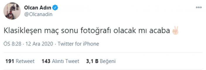 Olcan Adın'dan Fenerbahçe'ye gönderme