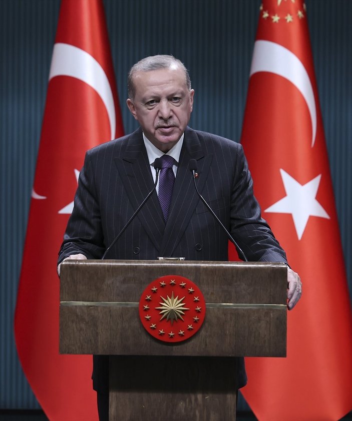 Cumhurbaşkanı Erdoğan'dan, kabine toplantısı sonrası önemli açıklamalar