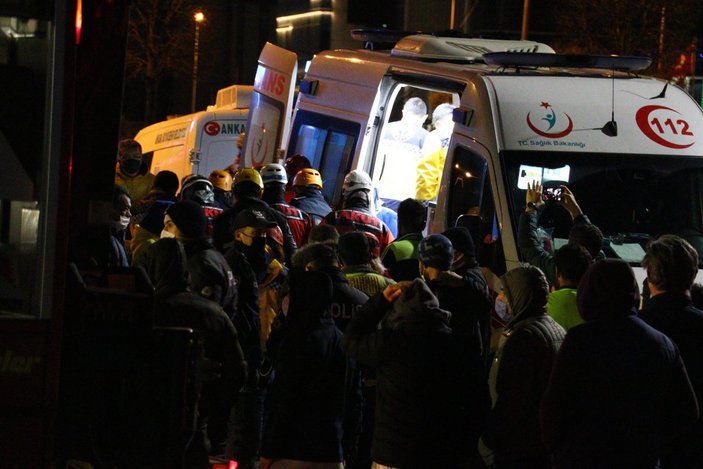 Ankara'da şantiye alanında toprak kayması: 2 işçi öldü