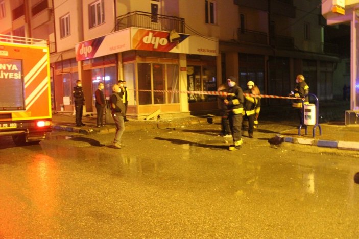 Konya'da bir apartmanda patlama: 3 yaralı