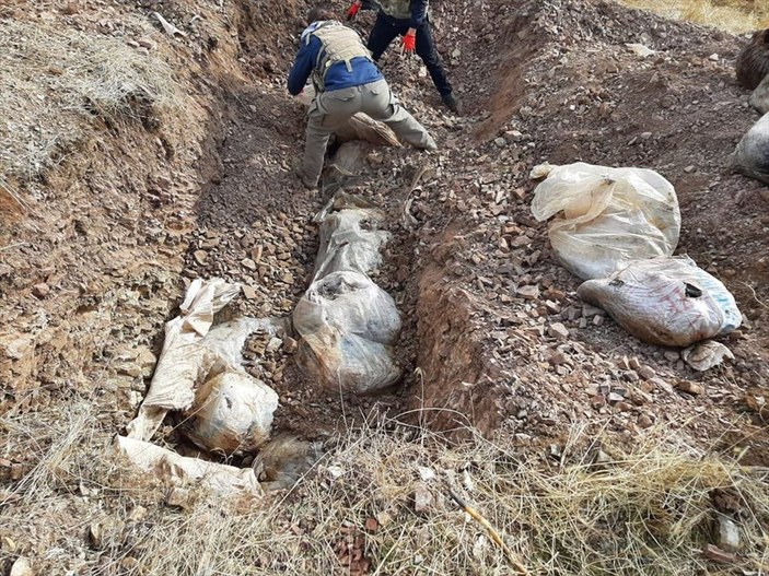 İçişleri Bakanlığı: Lice kırsalında 1 ton 16 kilogram esrar ele geçirildi