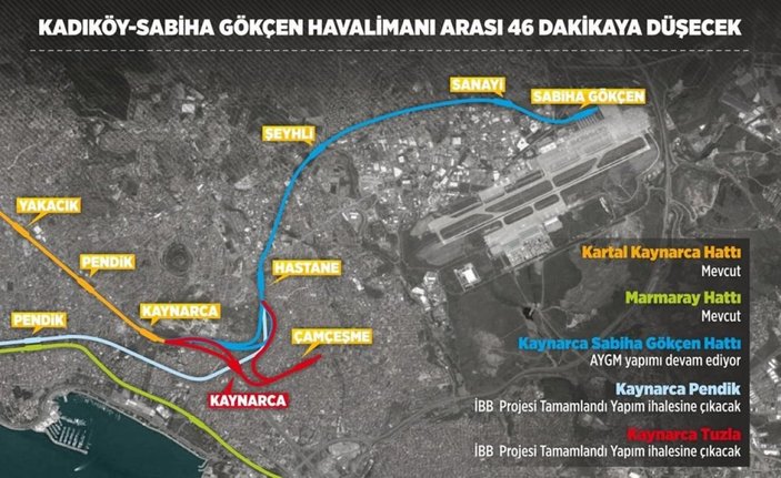 İstanbul'un 3 yeni metrosu için geri sayım