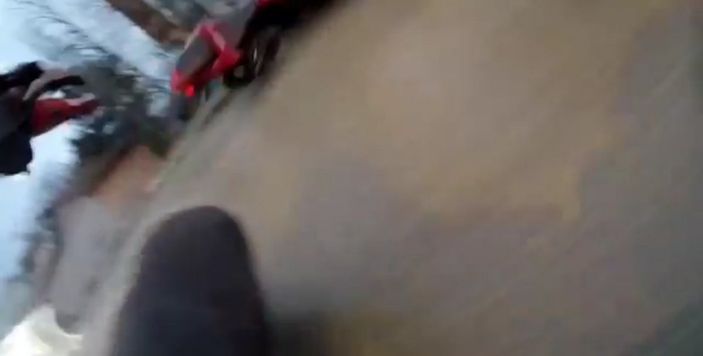 Bursa'da motosiklet yolculuğu sürünerek bitti