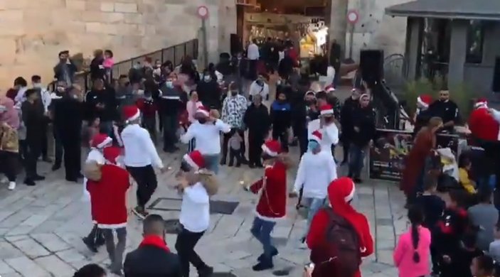 Filistin'de Noel kutlamaları