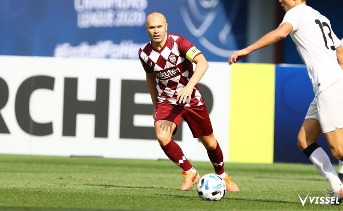 Vissel Kobe'de Iniesta sakatlandı