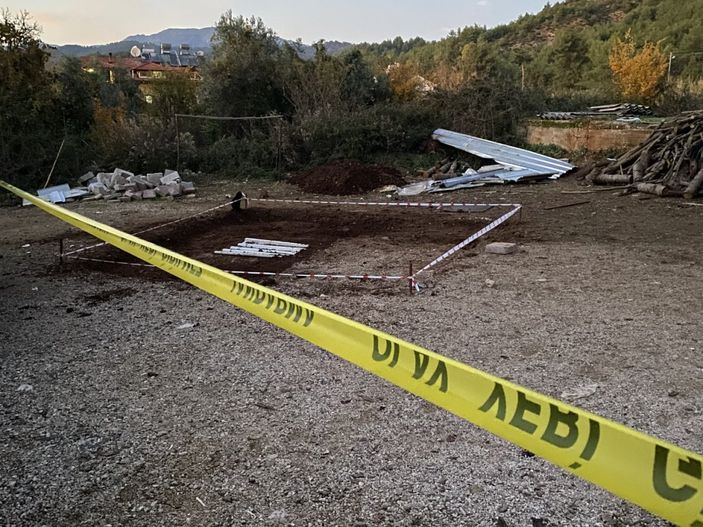 Muğla’da çocuklar tarihi mezar buldu