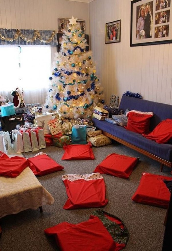 Avustralya'da 16 çocuklu ailenin Noel hazırlığı