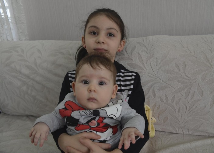 Ankara'da SMA hastası olan minik Bedia tedavi olmayı bekliyor