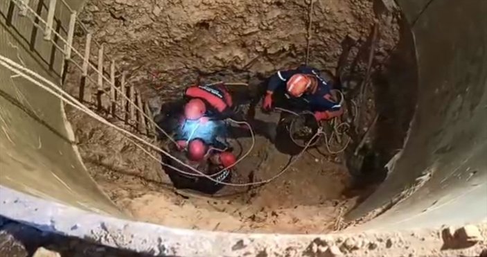 Adana'da çöken kuyuda bir işçi hayatını kaybetti