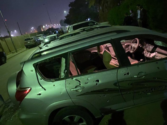 Bağdat'ta bulunan ABD Büyükelçiliğine füzeli saldırı