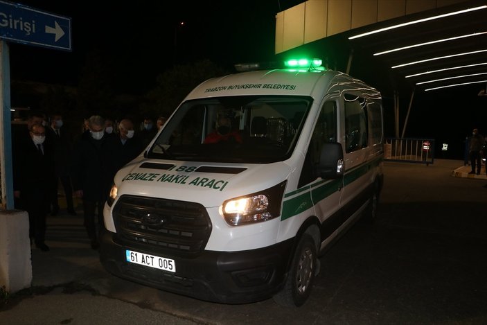 Ahmet Erdoğan'ın cenazesi Rize'ye götürüldü