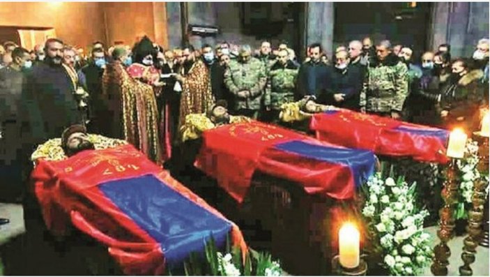Ermenistan için savaşan PKK'lıların cesetleri Halep'te