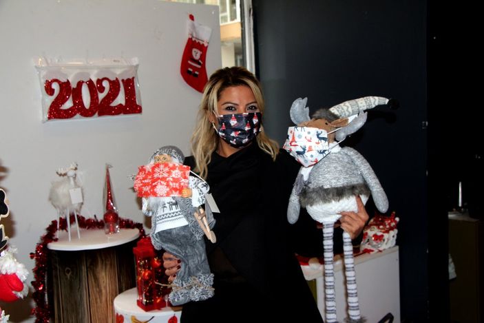 Yılbaşı maskesi satışları arttı