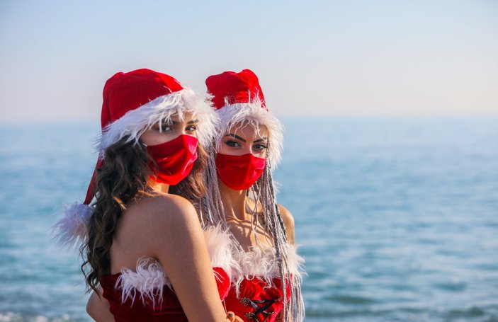 Antalyalı Noel annelerden sağlık mesajı