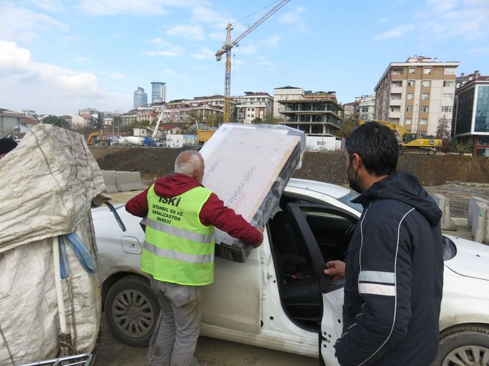 Kadıköy'de televizyon hırsızları kamerada