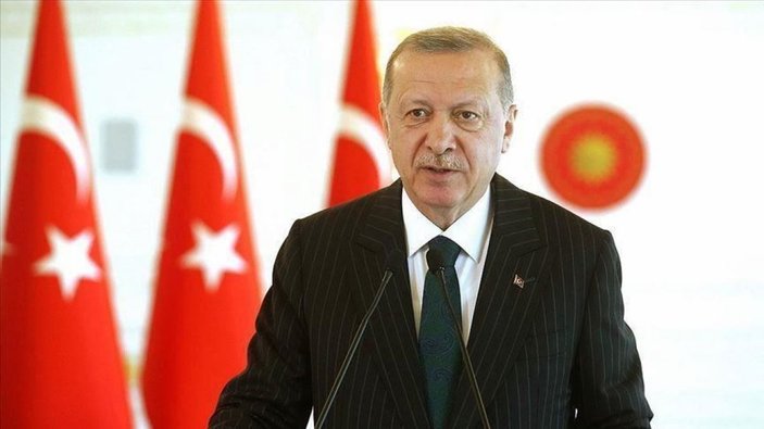 Erdoğan, Arnavutluk’ta yapılacak 522 konutun temel atma töreninde konuştu