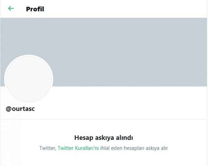 Twitter, TASC Eş Başkanı Halil Mutlu'nun hesabını askıya aldı