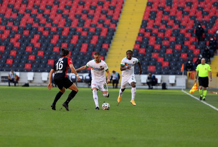 Alanyaspor, Gaziantep'e 3-1 yenildi