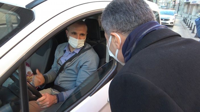 Gaziantep'te sokağa çıkanlar emniyet müdürüne yakalandı