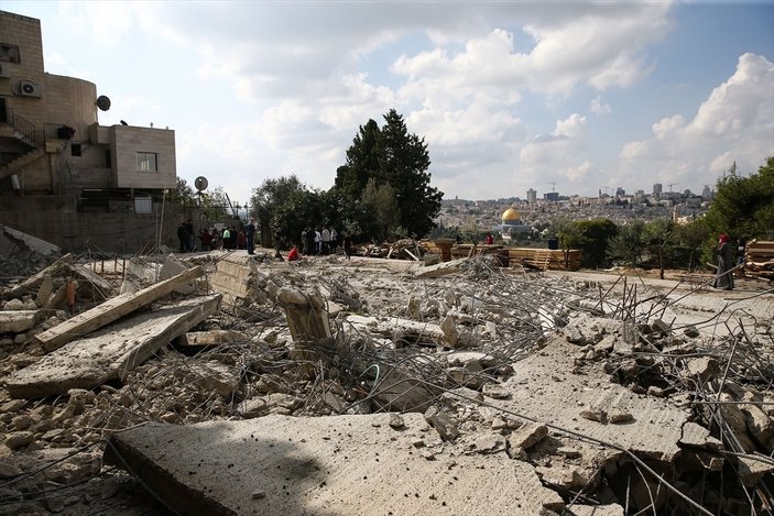 İsrail, 2020'de Kudüs'te Filistinlilerin 170 evini yıktı