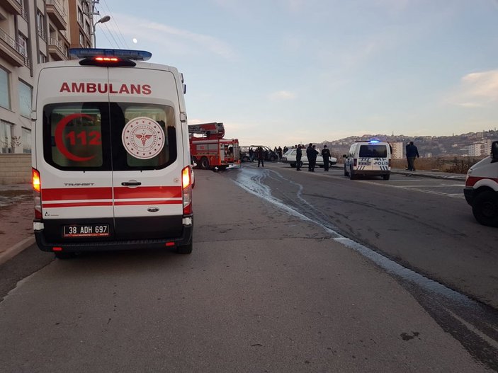 Kayseri'de çakmak gazı soluyan 3 kuzen yaralandı