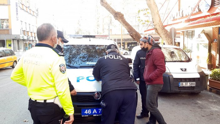 Kahramanmaraş'ta kısıtlamada kavga eden 3 kişi gözaltına alındı
