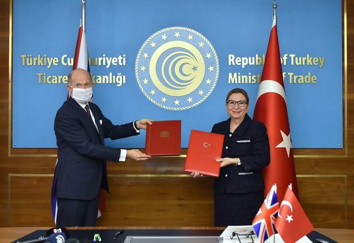 Türkiye ile İngiltere arasında ticaret anlaşması imzalandı