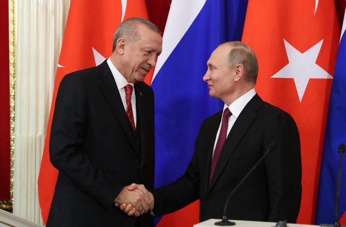 Vladimir Putin’den Cumhurbaşkanı Erdoğan’a yılbaşı tebriği