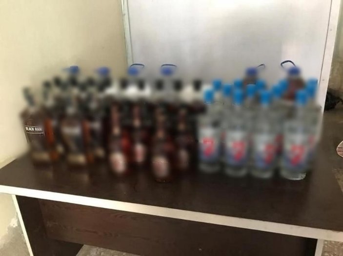 Gaziantep'te sahte alkol operasyonu: 11 gözaltı