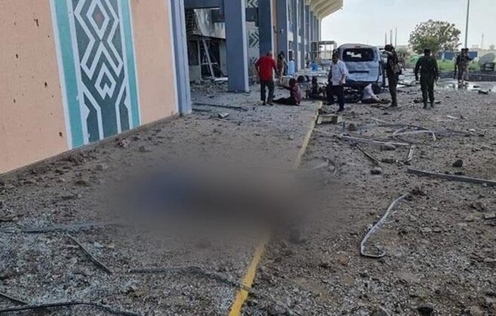 Yemen’deki Aden Havaalanı’nda büyük bir patlama meydana geldi