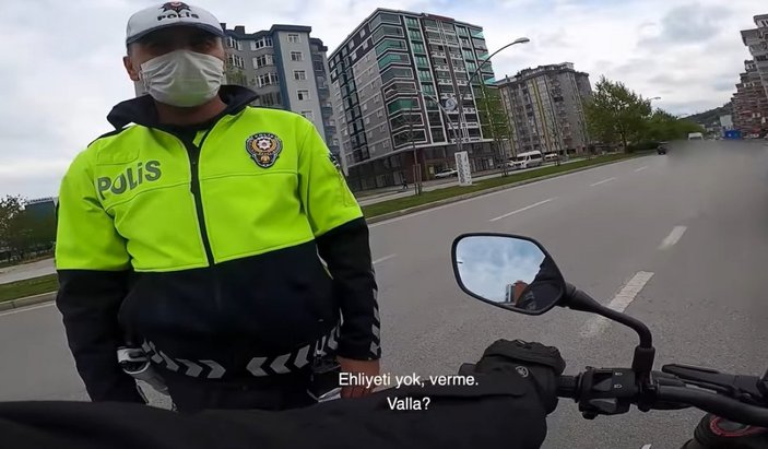 Samsun polis motosiklet