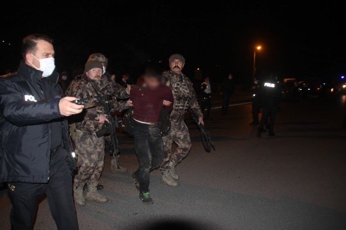 Kayseri'de polisi yaralayan şahıs yakalandı