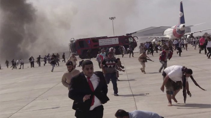 Yemen’in Aden Havalimanı'nda patlama: Ölü sayısı 25’e yükseldi